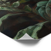 Purple Bee Balm Flowers Art Imprimer Poster (Coin)