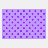 Purple & Black Black Inpakpapier Vel (Voorkant)