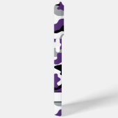Purple Black Camouflage Personalized Case-Mate iPhone Case (Achterkant / Rechts)