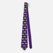 Purple Bold Brush Classe de Cravate 2026 (Devant)