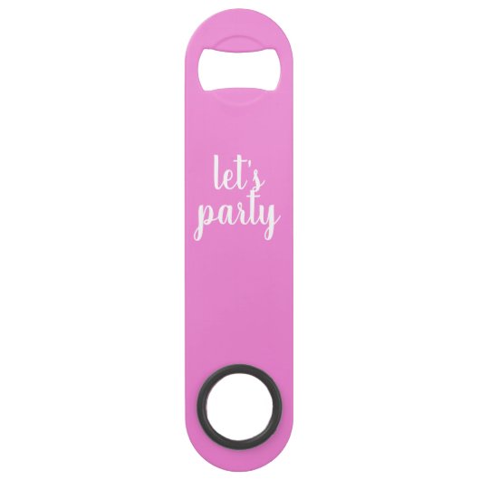Purple Bottle Opener : Faisons la fête (Devant)