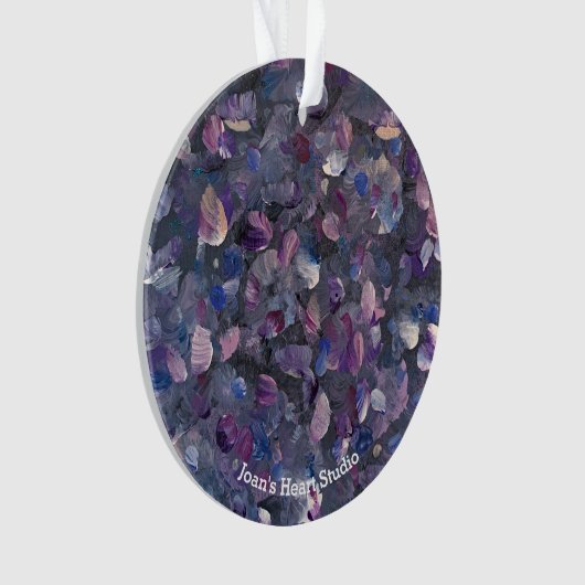 Purple Bubbles Ornament (devant)