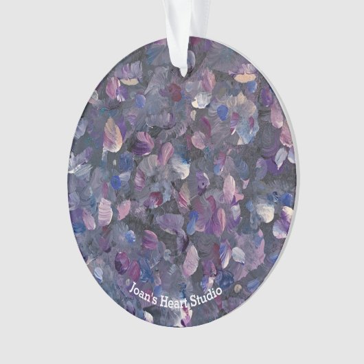 Purple Bubbles Ornament (devant)