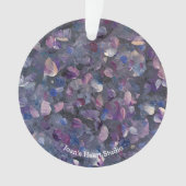 Purple Bubbles Ornament (devant)