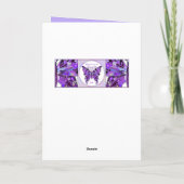 Purple Butterfly 31 invitation (Dos)