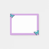 Purple &butterfly sticky notes (Voorkant)