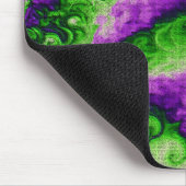 Purple Cabbage Curls mousepad Muismat (Hoek)