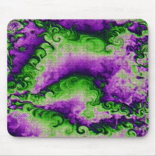 Purple Cabbage Curls mousepad Muismat