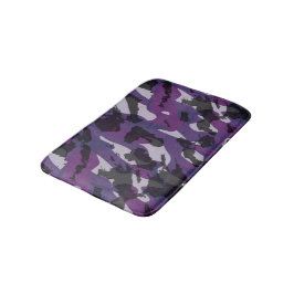 Purple Camo Abstract Badmat