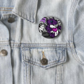 Purple Care Dragon Ronde Button 5,7 Cm (In situ)