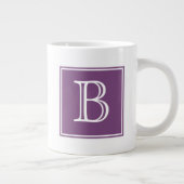 Purple Carré Monogramme spécialité Mug (Droite)