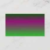 Purple - Carte de profil verte (Dos)