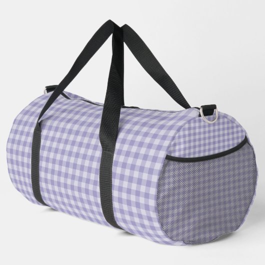 Purple Checkerboard Pattern Large Plunjezak (Rechterhoek)