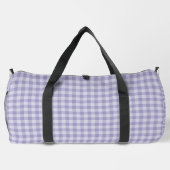 Purple Checkerboard Pattern Large Plunjezak (Achterkant)