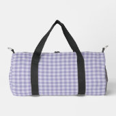Purple Checkerboard Pattern Small Plunjezak (Voorkant)