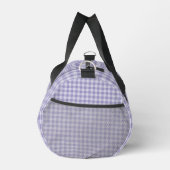 Purple Checkerboard Pattern Small Plunjezak (Rechts)