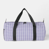 Purple Checkerboard Pattern Small Plunjezak (Achterkant)
