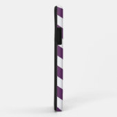Purple Chevron Motif Coque Savvy iPhone 5 Coque (Dos/Droite)