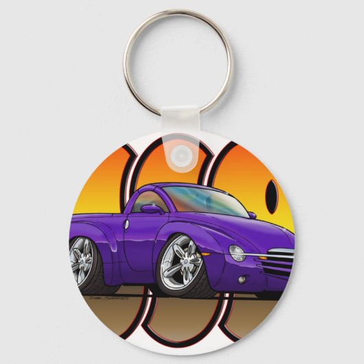 Purple Chevy SSR Sleutelhanger (Voorkant)