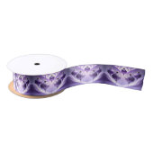 Purple Christmas Ball Holiday Satin Ribbon Lint (Spoel)