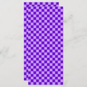 Purple Combination Checkerboard by Shirley Taylor (Voorkant / Achterkant)
