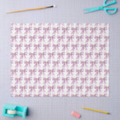 Purple Coquette Bow Tissuepapier (Craft)