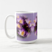 Purple Crocus Coffee Mug (Gauche)
