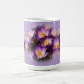 Purple Crocus Coffee Mug Koffiemok (Center)
