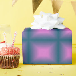 Purple Cube Cadeaupapier