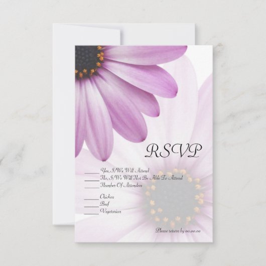 Purple Daisy RSVP (Devant)