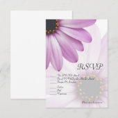 Purple Daisy RSVP (Devant / Derrière)