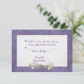 Purple Damask RSVP (Debout devant)