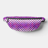 Purple Diamants Magenta Design Fanny Packs (Poser)