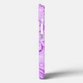 Purple Dragon Personnalisé iPhone 7 Coque (Verso / Gauche)