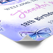 Purple Eras Anniversaire Poster d'accueil (Coin)