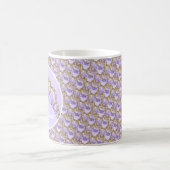 Purple et Gold Tiara Mug personnalisables (Centre)