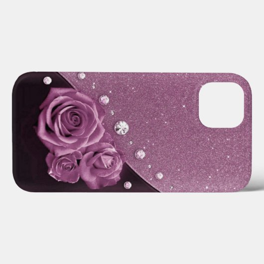 Purple et Lilac Coque-Mate coque iphone (Verso (horizontal))