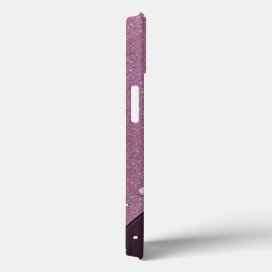 Purple et Lilac Coque-Mate coque iphone (Verso / Droite)