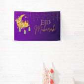 Purple et or Aïd el-Moubarak Bannière de fond de l (Insitu)