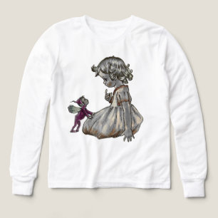 Purple Fairy à manches longues enfant top