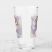 Purple fairy fantasy Glass Cup Glas (Rechts)
