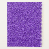 Purple Faux Parties scintillant Votre Nom Partagez (Dos)