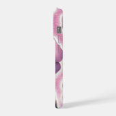 Purple Floral Phone Case (Côté gauche)