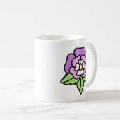 Purple Flower Mug (Devant droit)