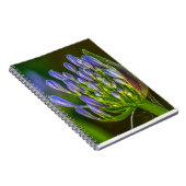 Purple flower Spiral Photo Notebook Notitieboek (Rechterzijde)