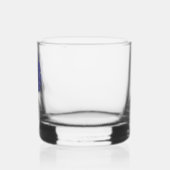 Purple Flower Whisky Glas (Links)