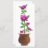 Purple Flowers (Voorkant / Achterkant)