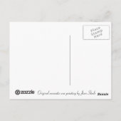 Purple Flowers Briefkaart (Achterkant)