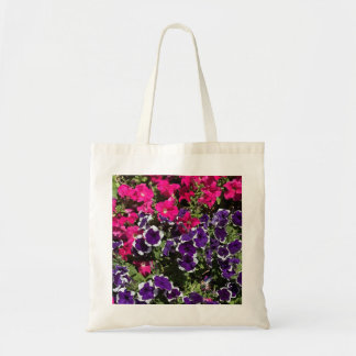 Purple Flowers Canvas tas - Botanische kunst