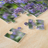 Purple Flowers Country House Garden Cotswds UK Legpuzzel (Zijkant)